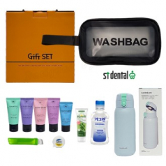 휴대용세면백 7호 신박한 락앤락 코튼캔디 LG미니스 가그린 치실 카밀핸드크림 여행용세트