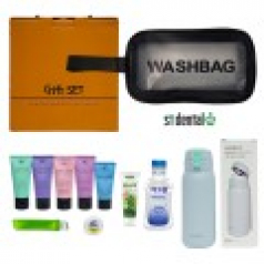 휴대용세면백 7호 신박한 락앤락 코튼캔디 LG미니스 가그린 치실 카밀핸드크림 여행용세트