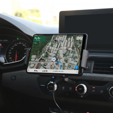 보스위즈 차량용 무선 고속 충전기 거치대 폴더블폰용 FOD센서 BOS-CH20 #2