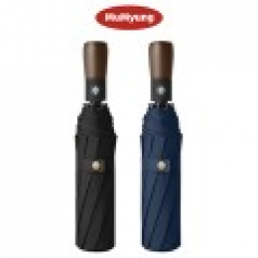 무명 10k 클래식 원목 3단 완자동 우산