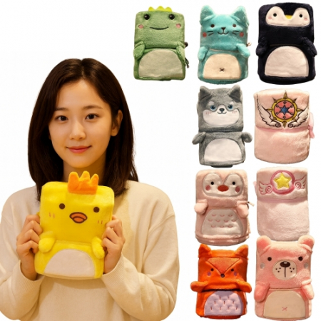 동물담요 블랭킷 캐릭터담요 극세사담요 행사 사은품 증정용 #3