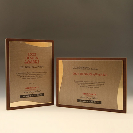 위촉 인증 승진 감사 원목 공로패 E5205 #3