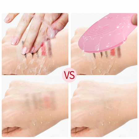 YL 휴대용 충전식 2in1 실리콘 브러쉬 진동클렌저 세안기 #3