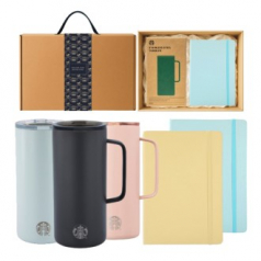 스타벅스 SS 탱크 텀블러 503ml + 파스텔톤 A5 다이어리 고급띠지 기프트박스 선물세트