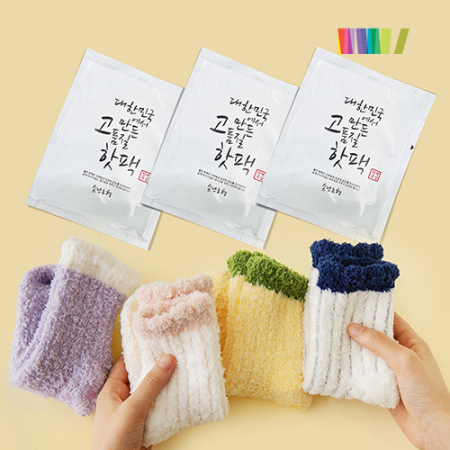 세트) 핫팩3+마시멜로 수면양말M #4