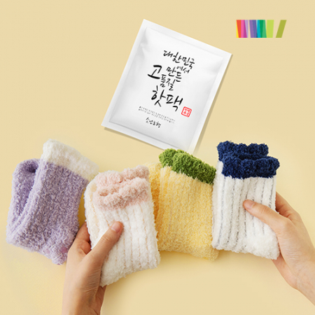 세트) 핫팩1+마시멜로 수면양말M #3