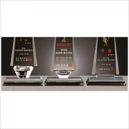 화이트 크리스탈 트로피12 #4