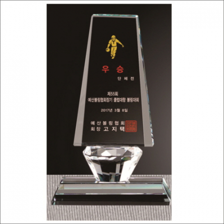 화이트 크리스탈 트로피12 #6