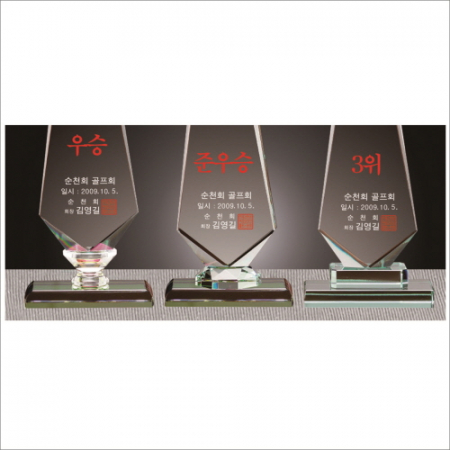 화이트 크리스탈 트로피11 #4