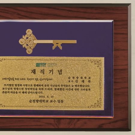 행운의 열쇠 큐빅고급장식패 #6