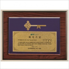 행운의 열쇠 큐빅고급장식패