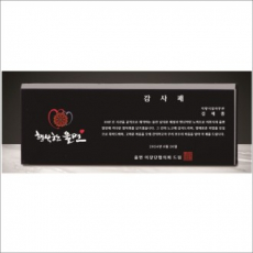 블랙 크리스탈 상패20