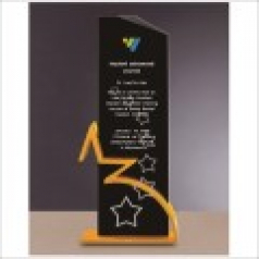 금속 블랙 크리스탈 상패3