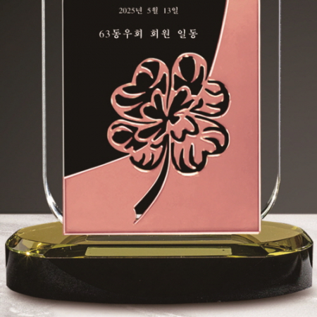 금속 투톤 크리스탈 상패8 #5