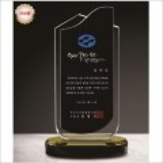 화이트 블랙 투톤 크리스탈 상패2