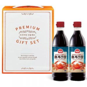 홍게간장500mlx2종 간장선물세트 식용유세트