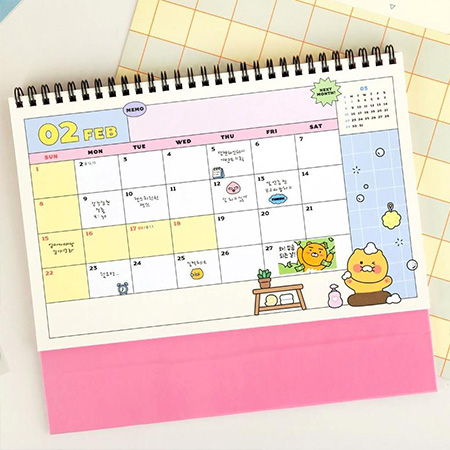 귀여운 춘식이 2026 베이직 탁상캘린더 #4