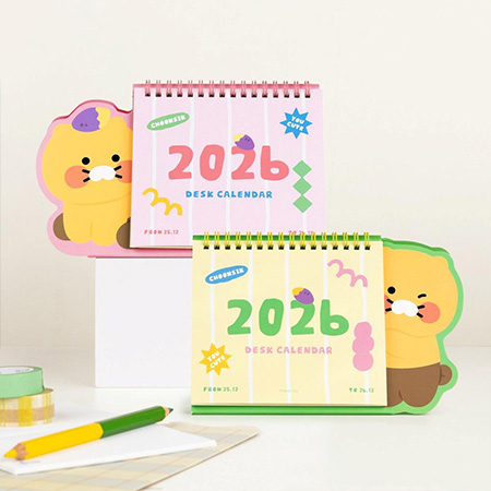 귀여운 춘식이 2026 형태 탁상 캘린더 #2