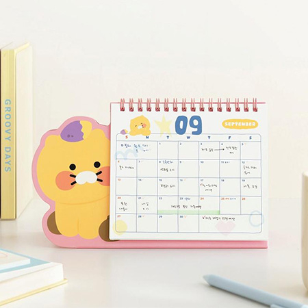 귀여운 춘식이 2026 형태 탁상 캘린더 #3