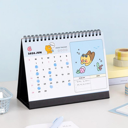 2026 귀여운 스몰 탁상 캘린더 #3