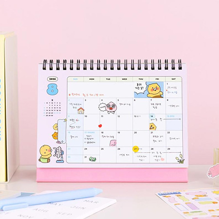 2026 귀여운 스몰 탁상 캘린더 #4