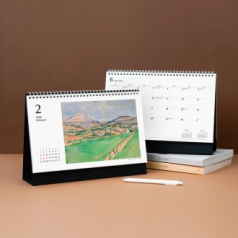 탁상달력 폴 세잔 풍경화 모음집 297x210 (기성달력)