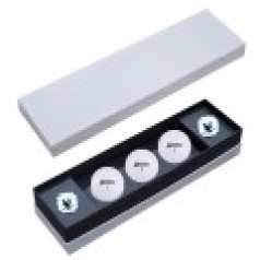 스릭슨 소프트 필 3구 볼마커칩 2조 고급 싸바리케이스 SS3BC2