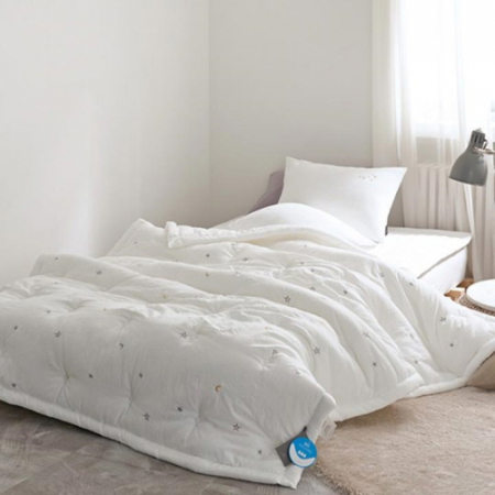 나이트 스카이 워싱 세미 사계절 차렵이불풀세트(이불+배개커버+패드) 싱글/퀸 2색상  고급침구가방증정 #3