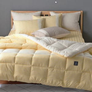 컬러풀 라인 세미 사계절 차렵이불 싱글/더블 4색상  고급침구가방증정