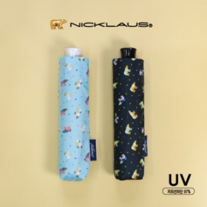 잭니클라우스 3단 UV 컬러베어 초미니 우양산 겸용