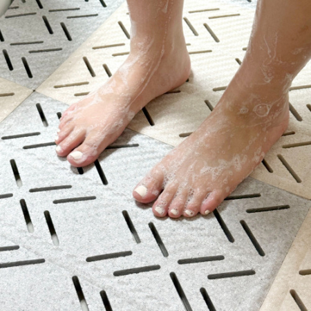 올지 에어폼 EPP 욕실매트 4P세트 미끄럼방지 화장실 매트 건식 세탁실 다용도실 현관 #3