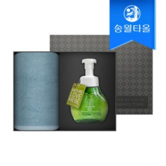 송월타월 타올 핸드위시 기프트세트(항균무지1+네이처러브메레1)