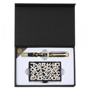 외국인 선물 한글 나전 명함케이스 한글 볼펜 전통 기념품