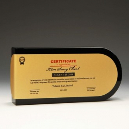 위촉 협약 자매결연 감사패 E1110 #2