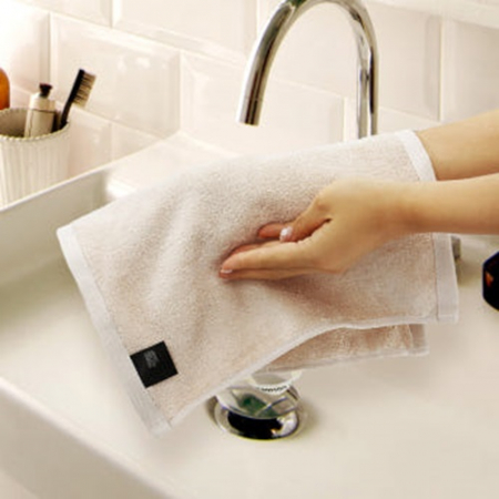 코튼클라우드 먼지없는 수피마 고리수건 핸드타올 #2