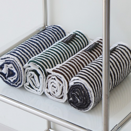 코튼클라우드 뱀부 혼방 트리스 디자인 호텔수건 #2