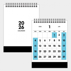 26년 유스토리 타임포인트 트윈링 탁상캘린더(150×200)