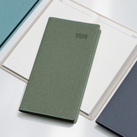 26년 유스토리 린넨 수첩 48절 투명형 #3