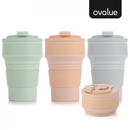 오밸류 접이식 실리콘 텀블러 500ml #2