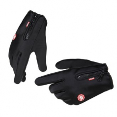 아웃도어 지퍼 장갑 방수 스포츠 터치스마트폰