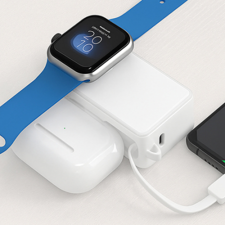 루티네 도킹 보조배터리 고속충전 3300mAh ALL IN ONE #3