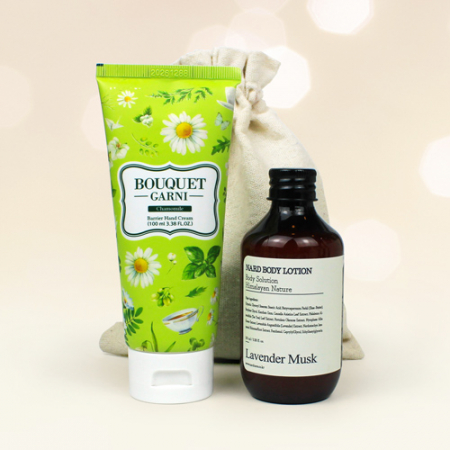 부케가르니 캐모마일 핸드로션 100ml + NARD 나드 바디로션 + 에코주머니 #2