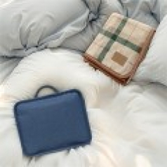 온유 극세사 담요 가방 세트