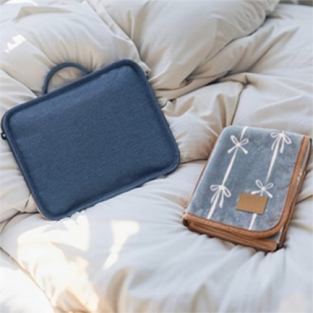 숨결나비 불랑킹 극세사 담요 가방세트 #2