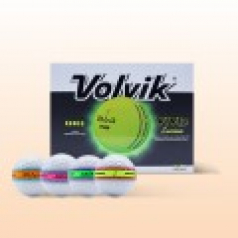 볼빅 비비드 루미나 12구(3pc) 골프공 로고인쇄