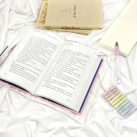 르웨이 투명 책 아크릴 페이퍼 문진 #4