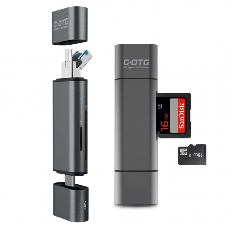 UM2 OTG SD카드 TF카드 리더기 C타입 5핀 USB UMOTG3 #2