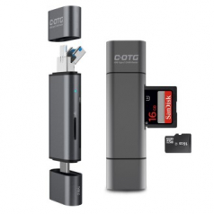 UM2 OTG SD카드 TF카드 리더기 C타입 5핀 USB UMOTG3