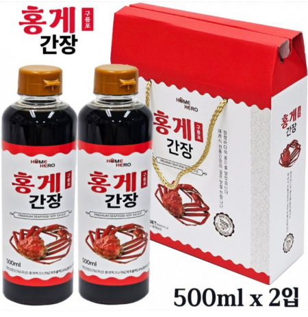 선물세트 구룡포(홍게 간장 500ml 2개)명절선물세트 답례품 #4