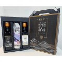 아리찬 맛있는 참기름 들기름 핑크솔트 세트